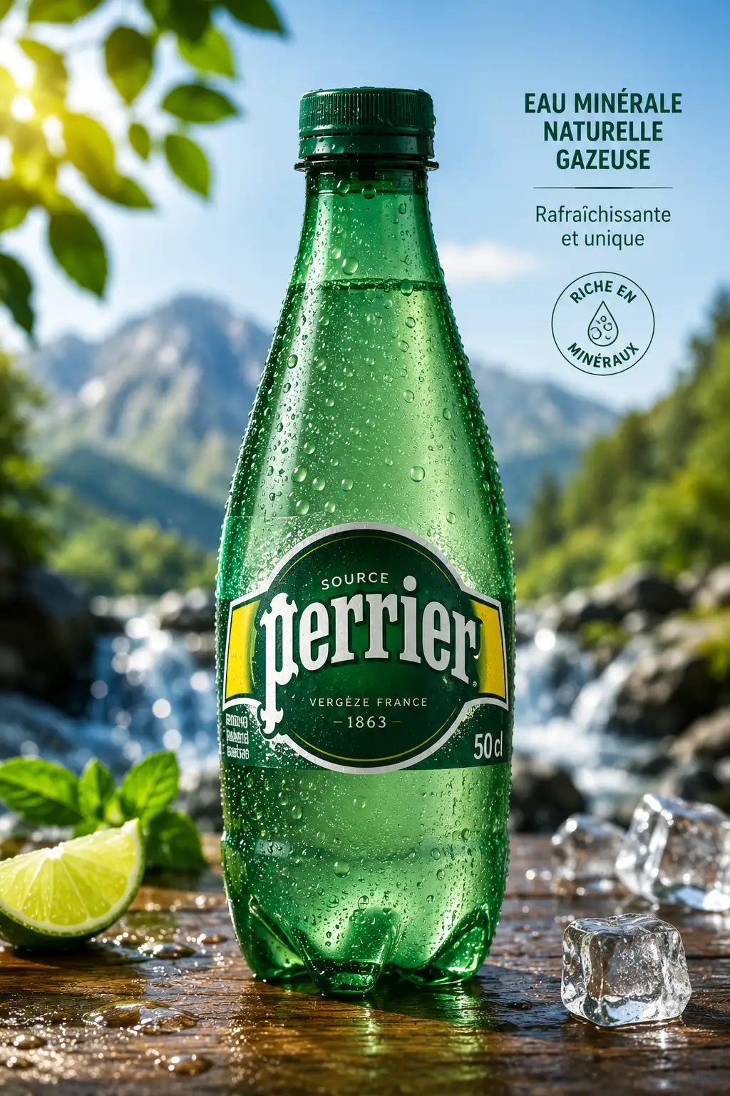 Eau fruités/Capri-Sun/Perrier