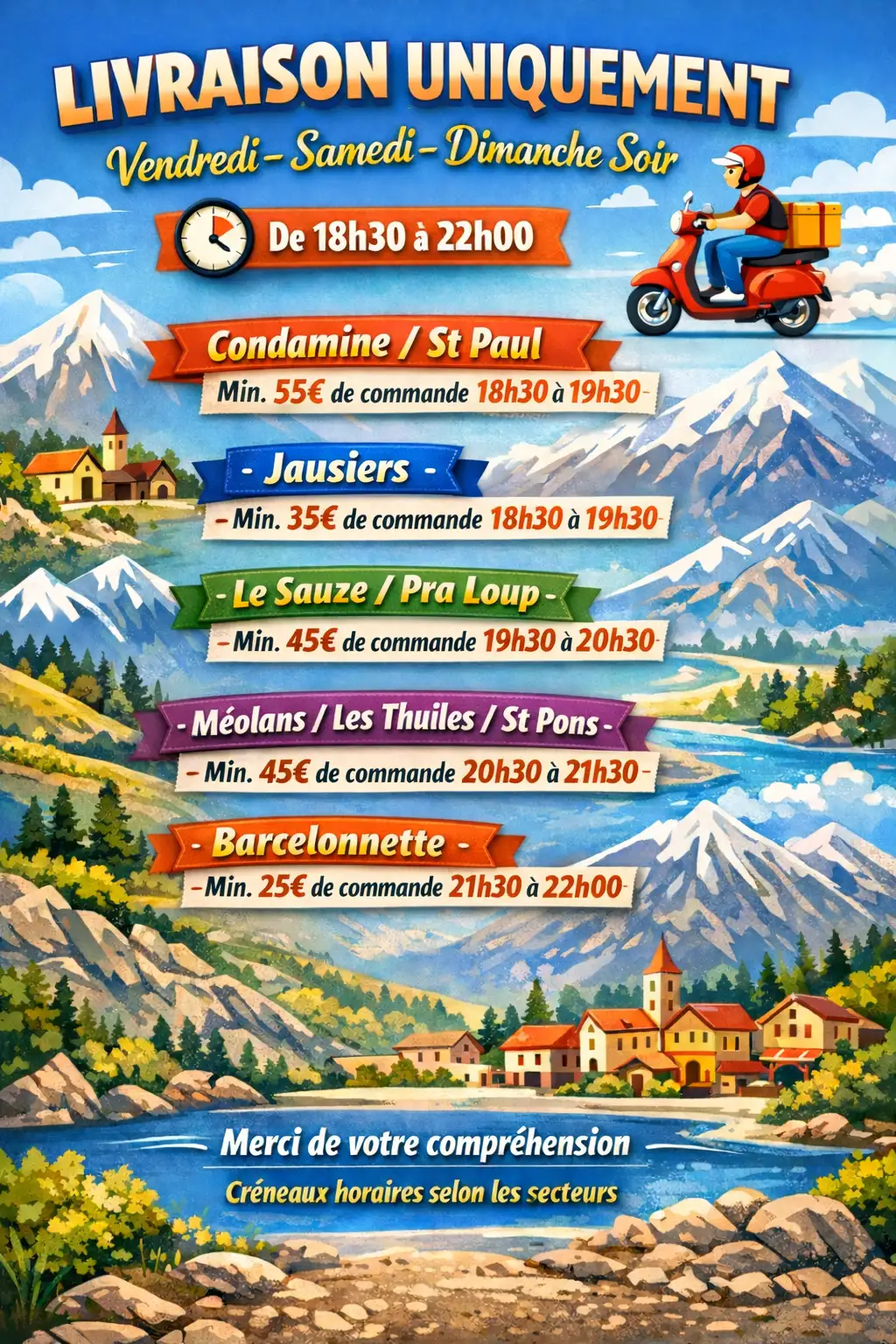 Service livraison
