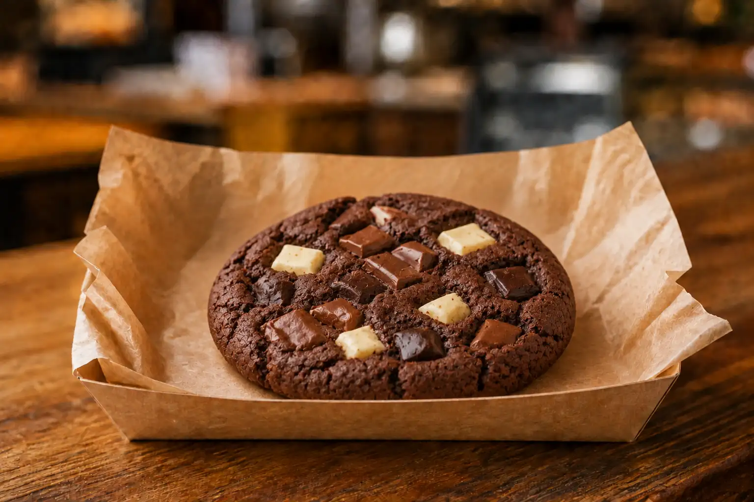 Cookie triples chocolats